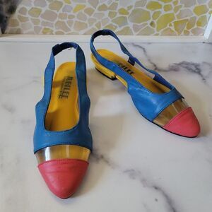 Jubilee Sarah pointed toe size 6 womens by C Mayerl retro 80s vintage slingback